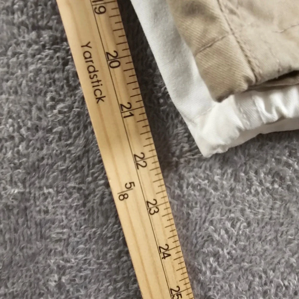 Man Alive Mens Baggy Cropped Pants (Bundle of 2) Khaki White Size 38